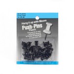 Moore push-pin 2P-20-BK